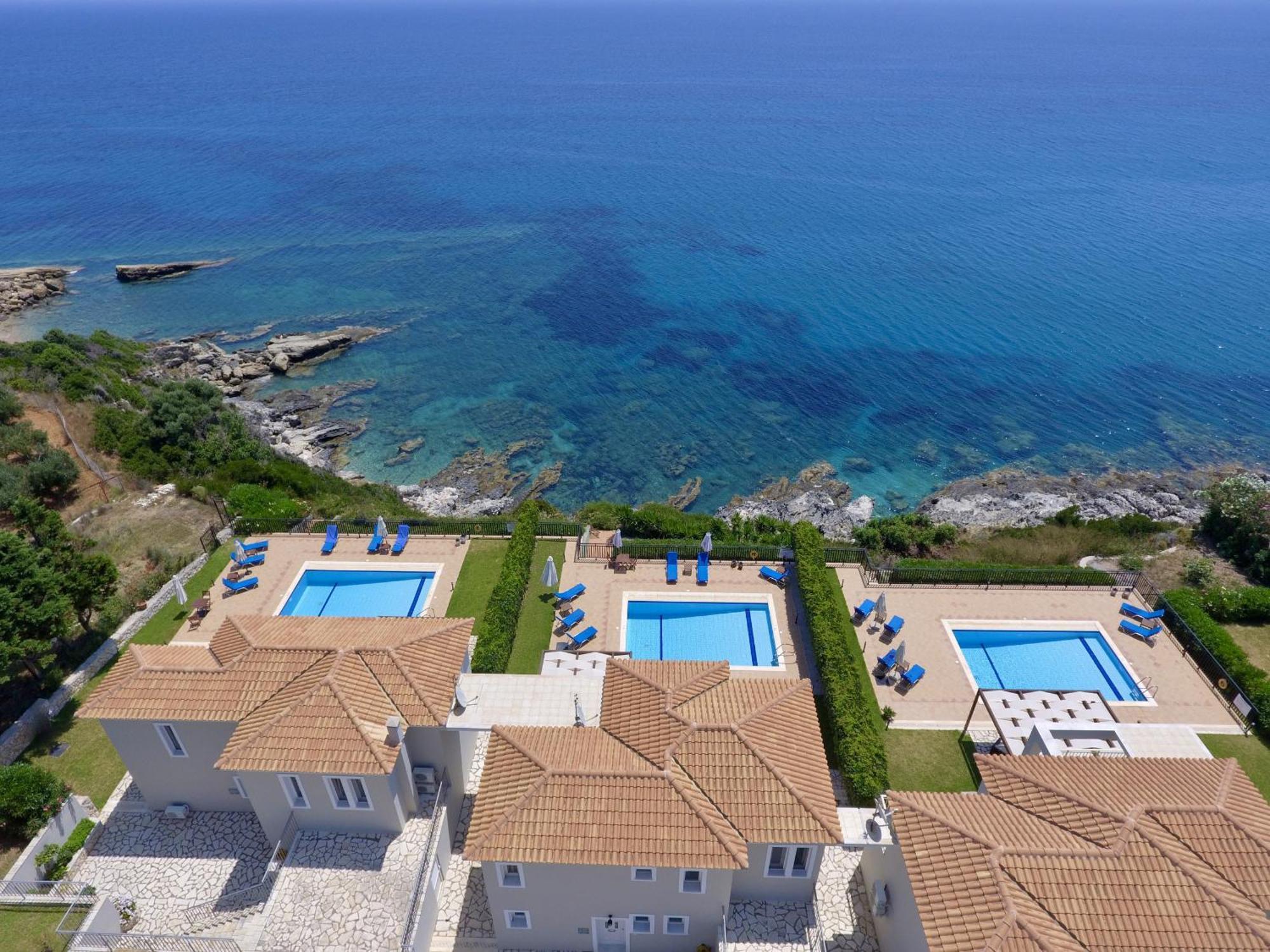 Villa Seagull Skala  Bagian luar foto
