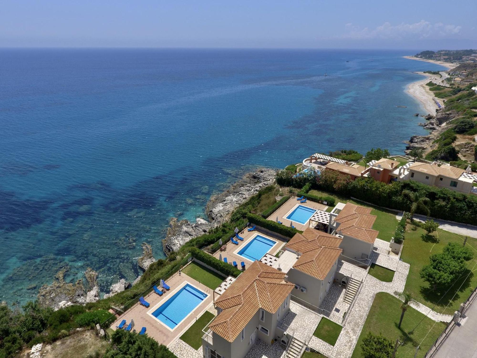 Villa Seagull Skala  Bagian luar foto