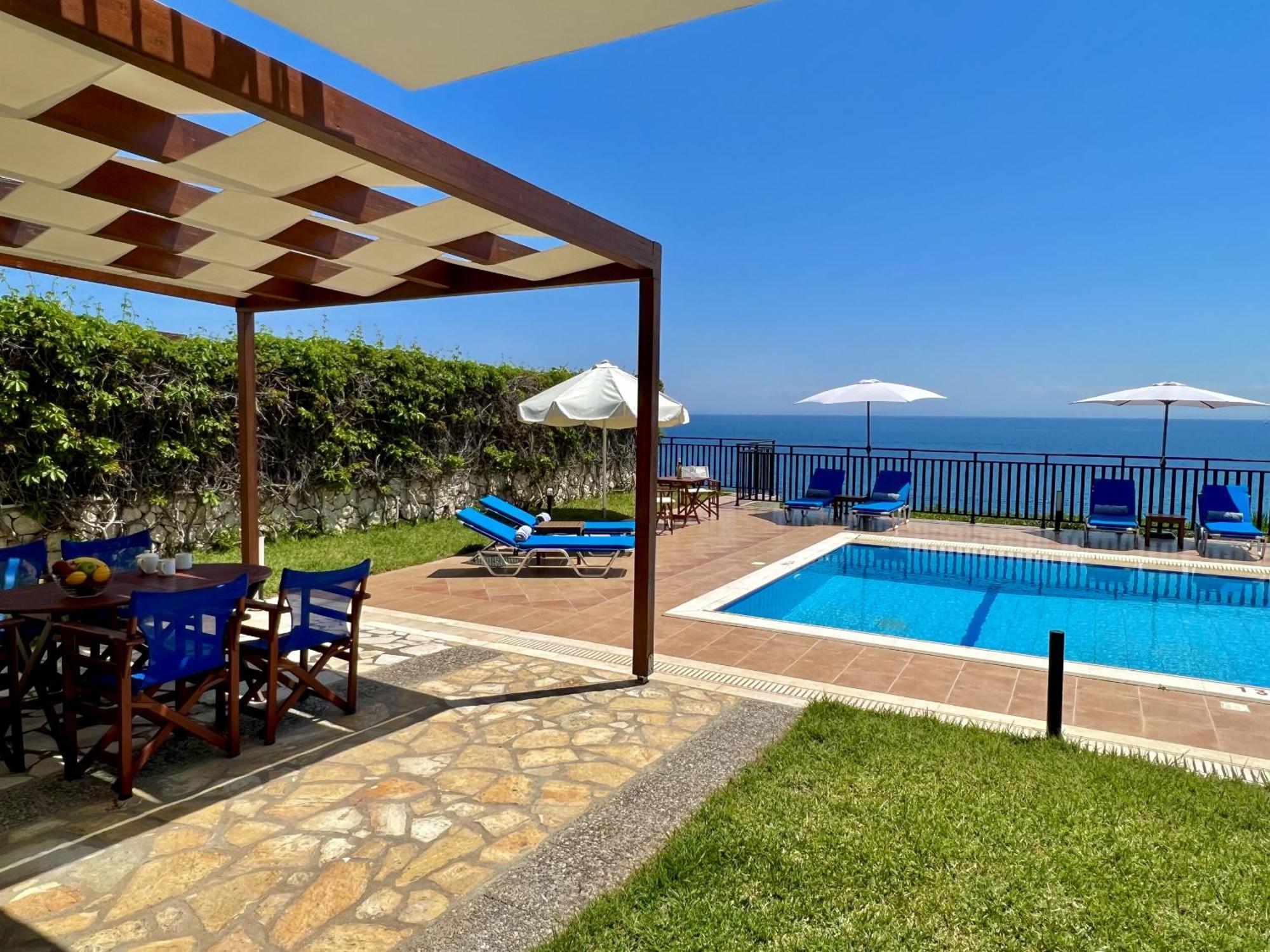Villa Seagull Skala  Bagian luar foto